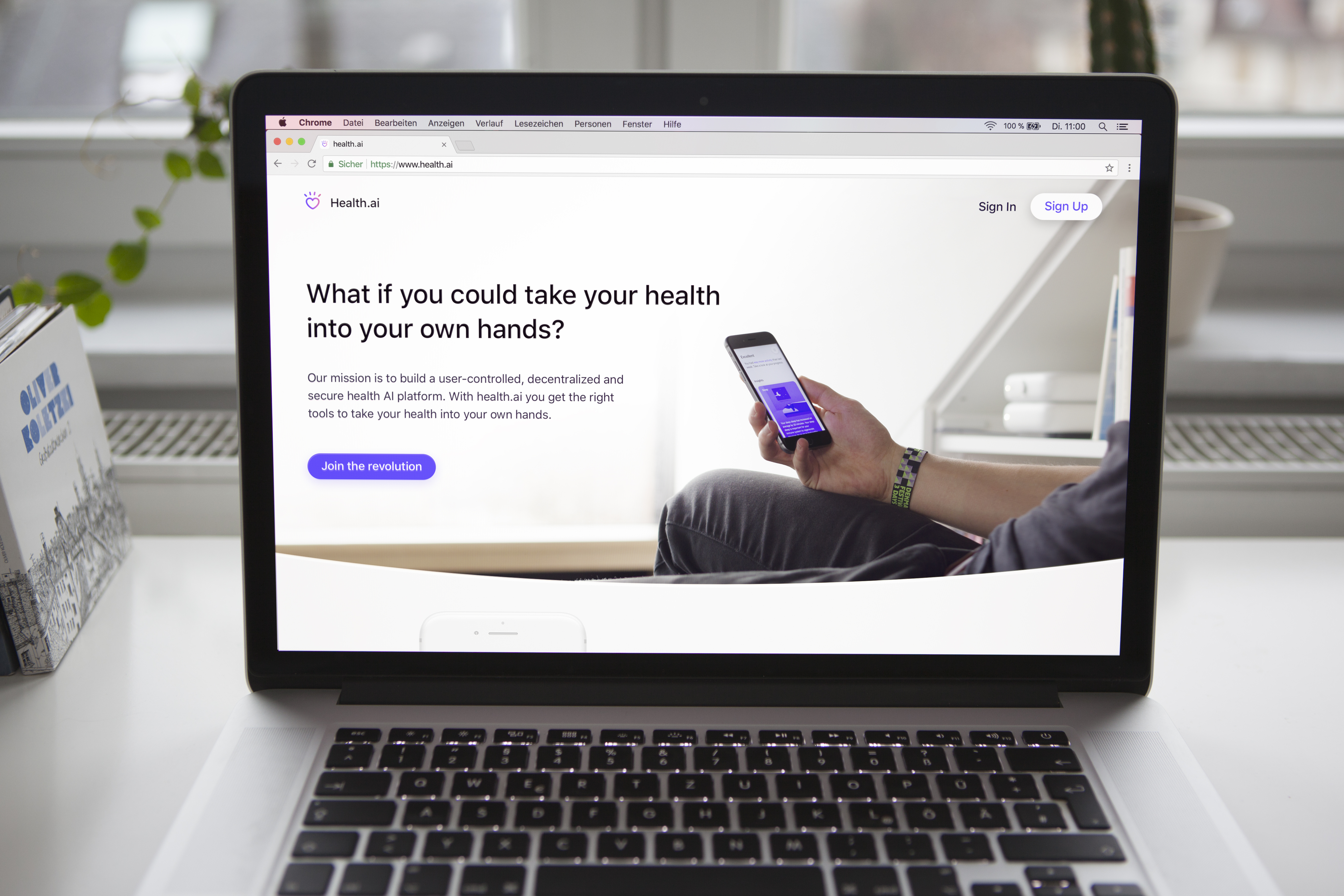 Health.ai product and interface context